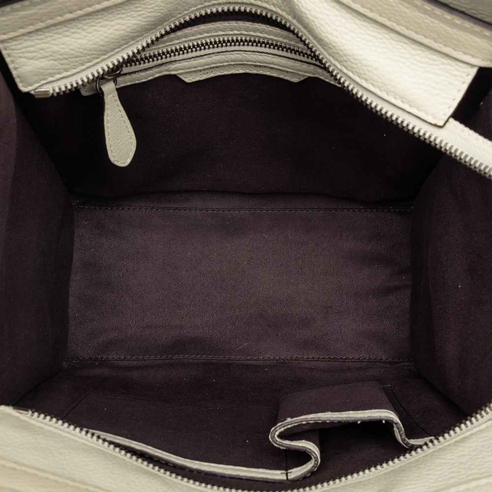 Pre-Loved Celine Micro Leather Luggage Tote - Picture 4 of 7